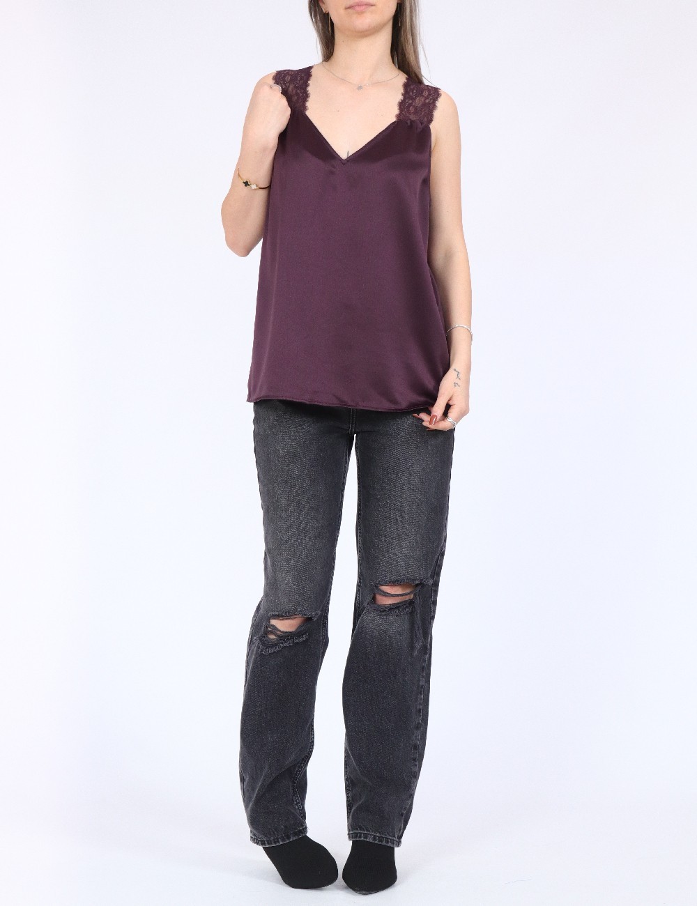 Maiou Vero Moda, mov - 1 | YEO