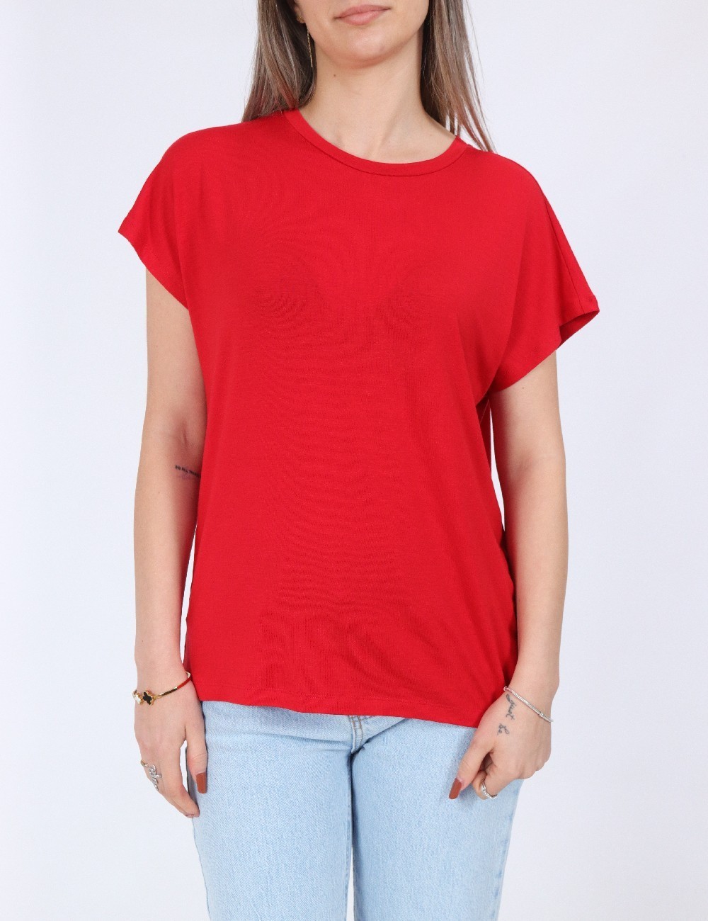 Tricou Vero Moda, rosu - 1 | YEO