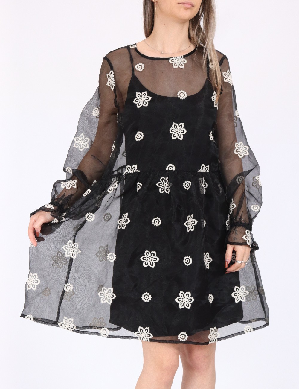 Rochie scurta Vero Moda, negru - 1 | YEO