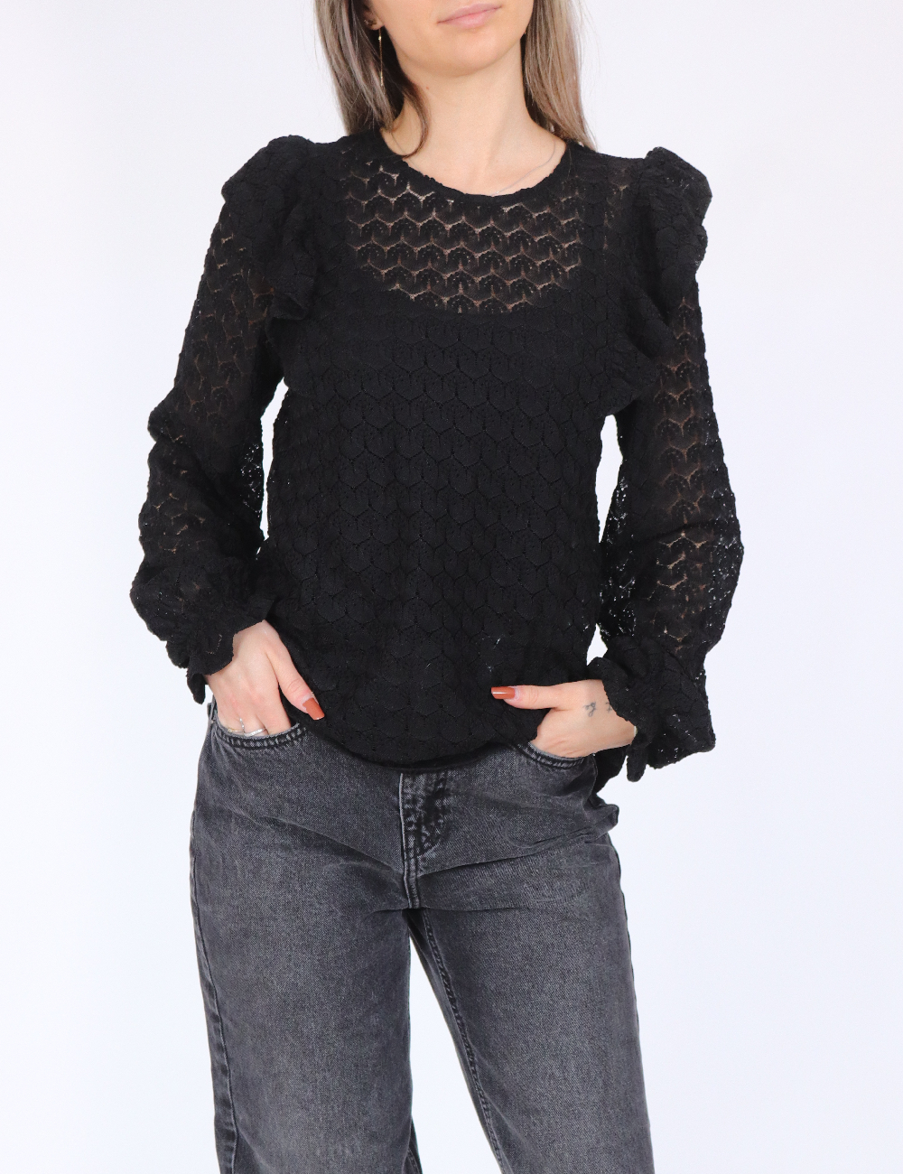Bluza Vero Moda, negru