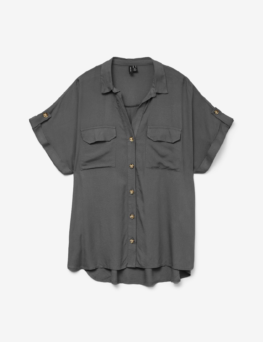 Camasa Vero Moda, gri - 1 | YEO