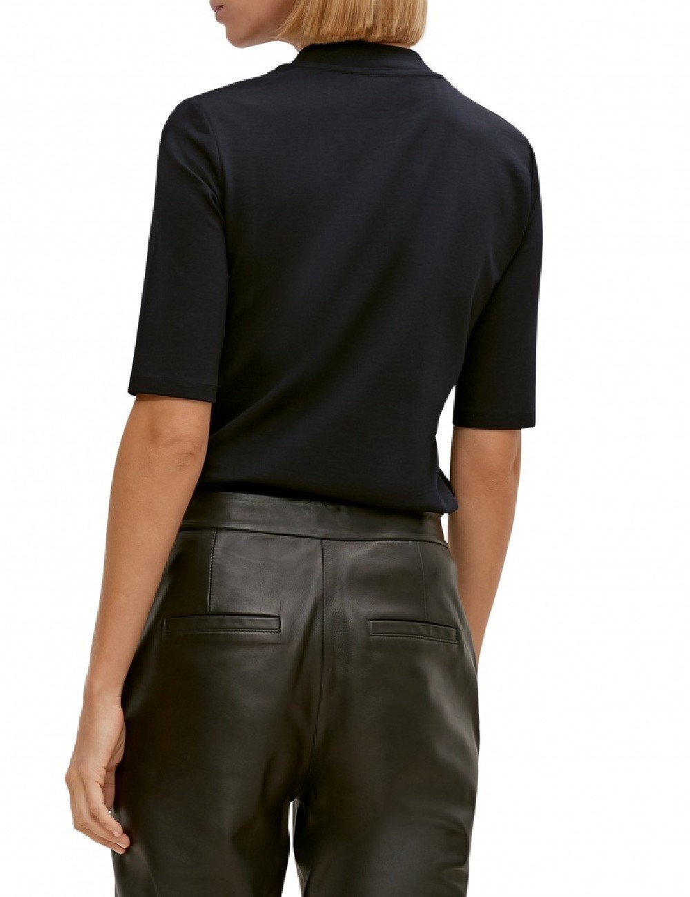 Bluza Comma, negru - 1 | YEO