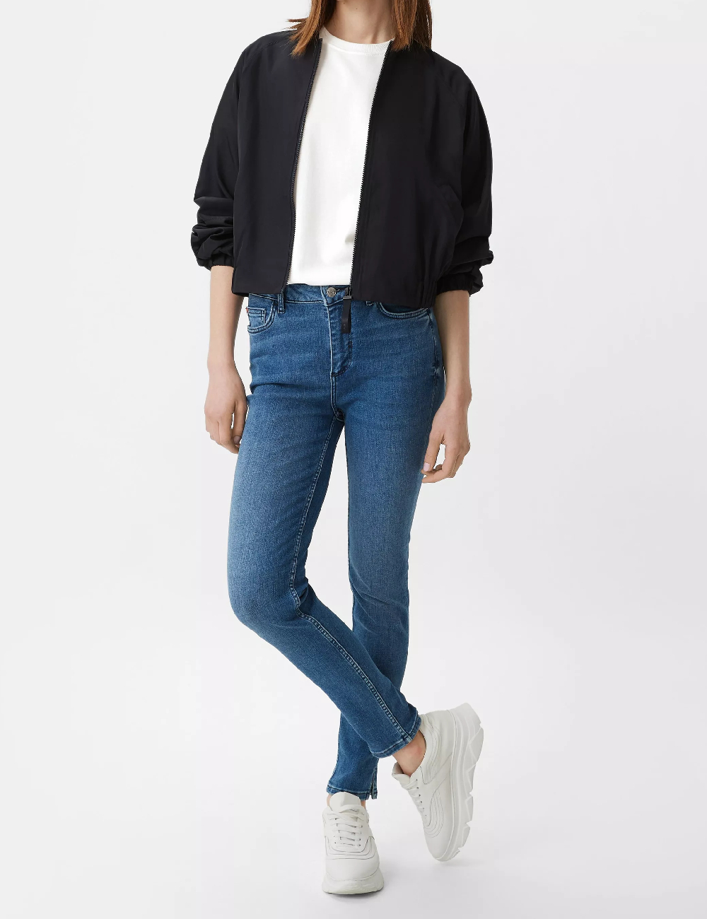 Tricou Comma, alb - 1 | YEO