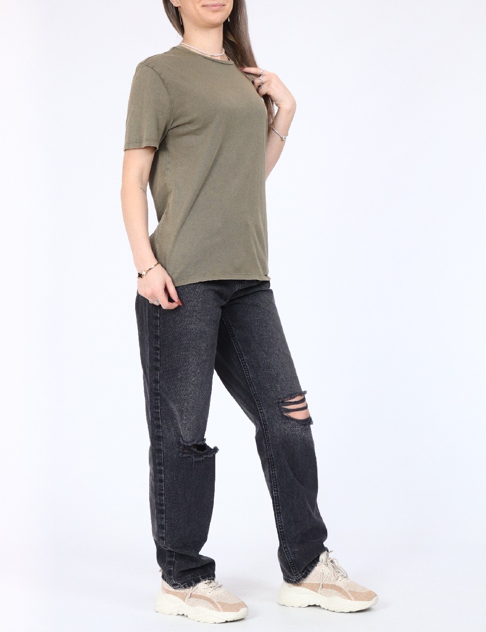 Tricou Only, verde - 1 | YEO
