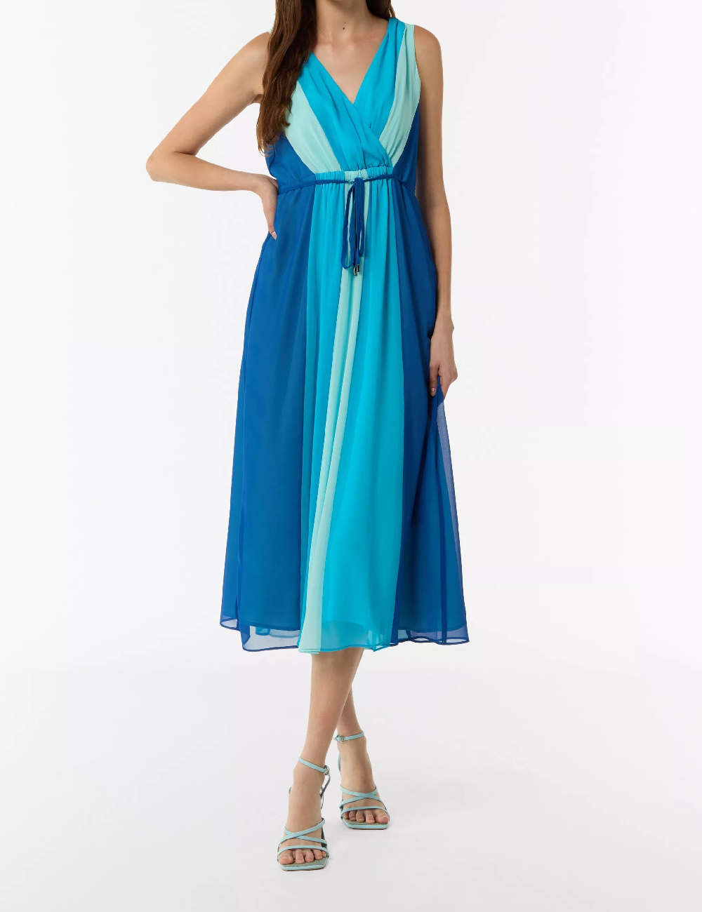 Rochie medie Comma, albastru
