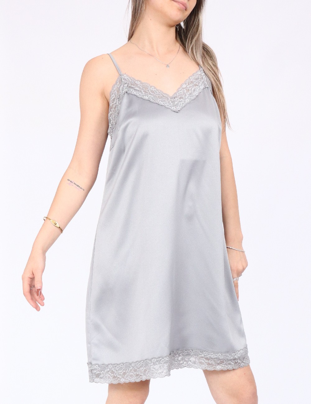 Rochie scurta Vero Moda, gri - 1 | YEO