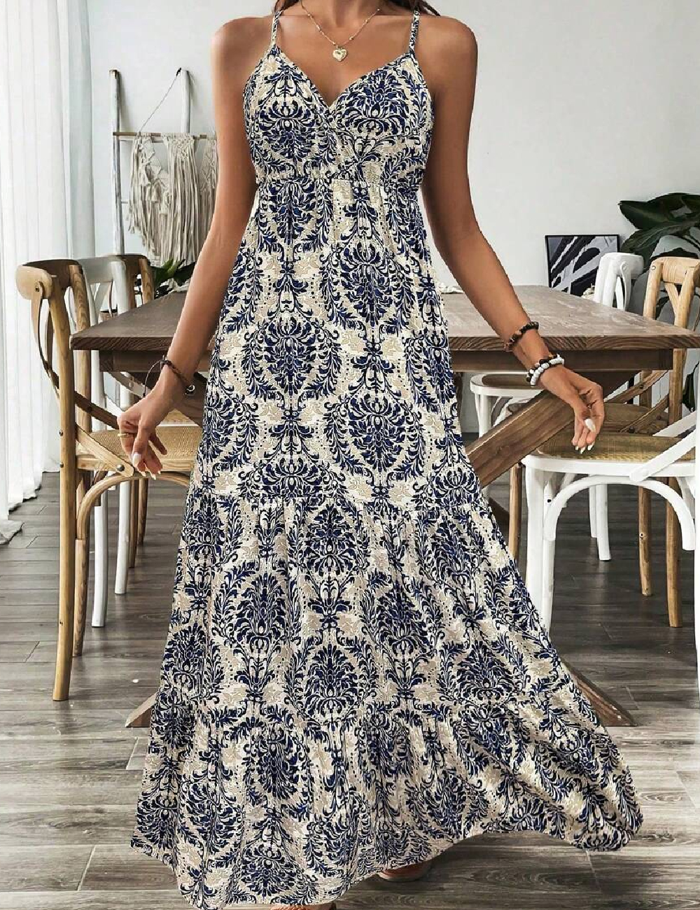 Rochie lunga SHEIN, mix culori