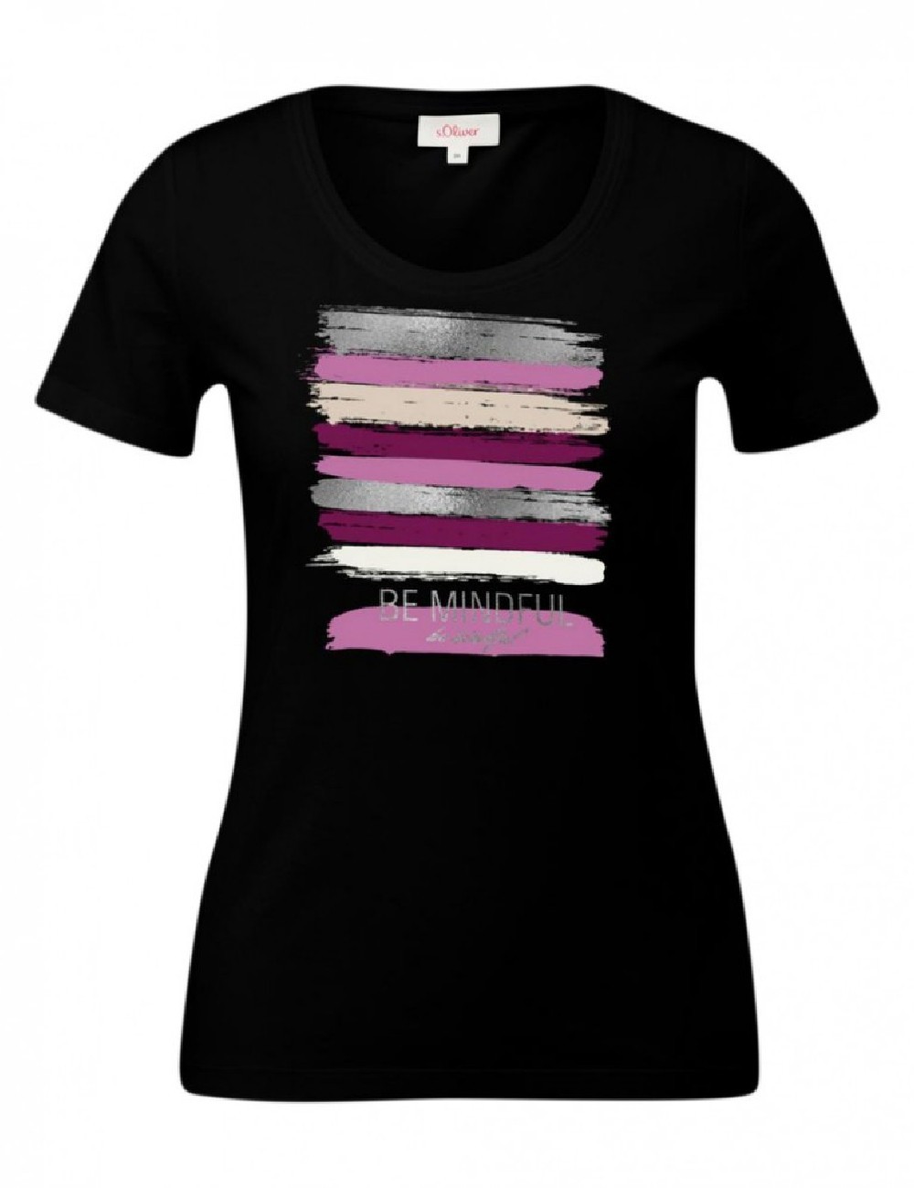 Tricou s.Oliver, negru - 1 | YEO