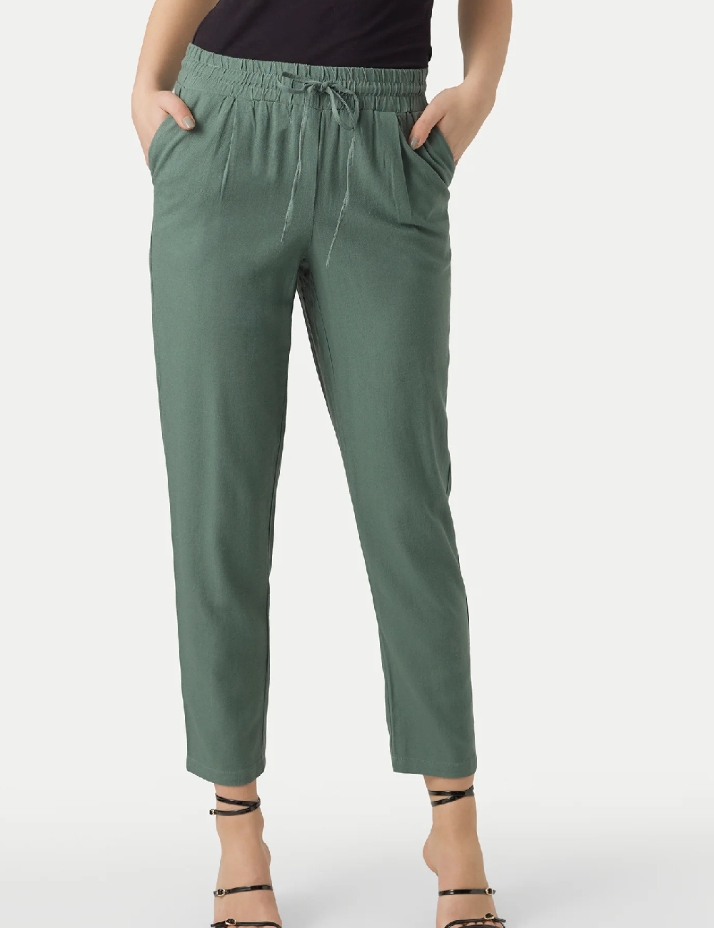 Pantaloni Vero Moda, verde