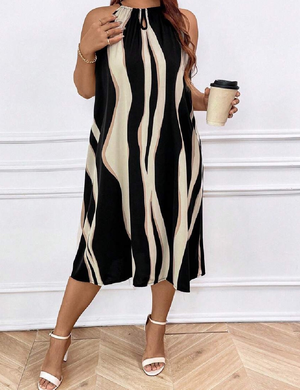 Rochie medie SHEIN CURVE, mix culori - 1 | YEO