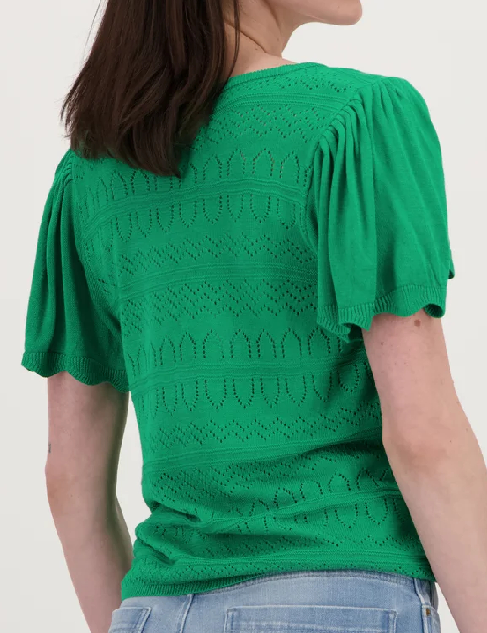 Bluza Jacqueline de Yong, verde - 1 | YEO