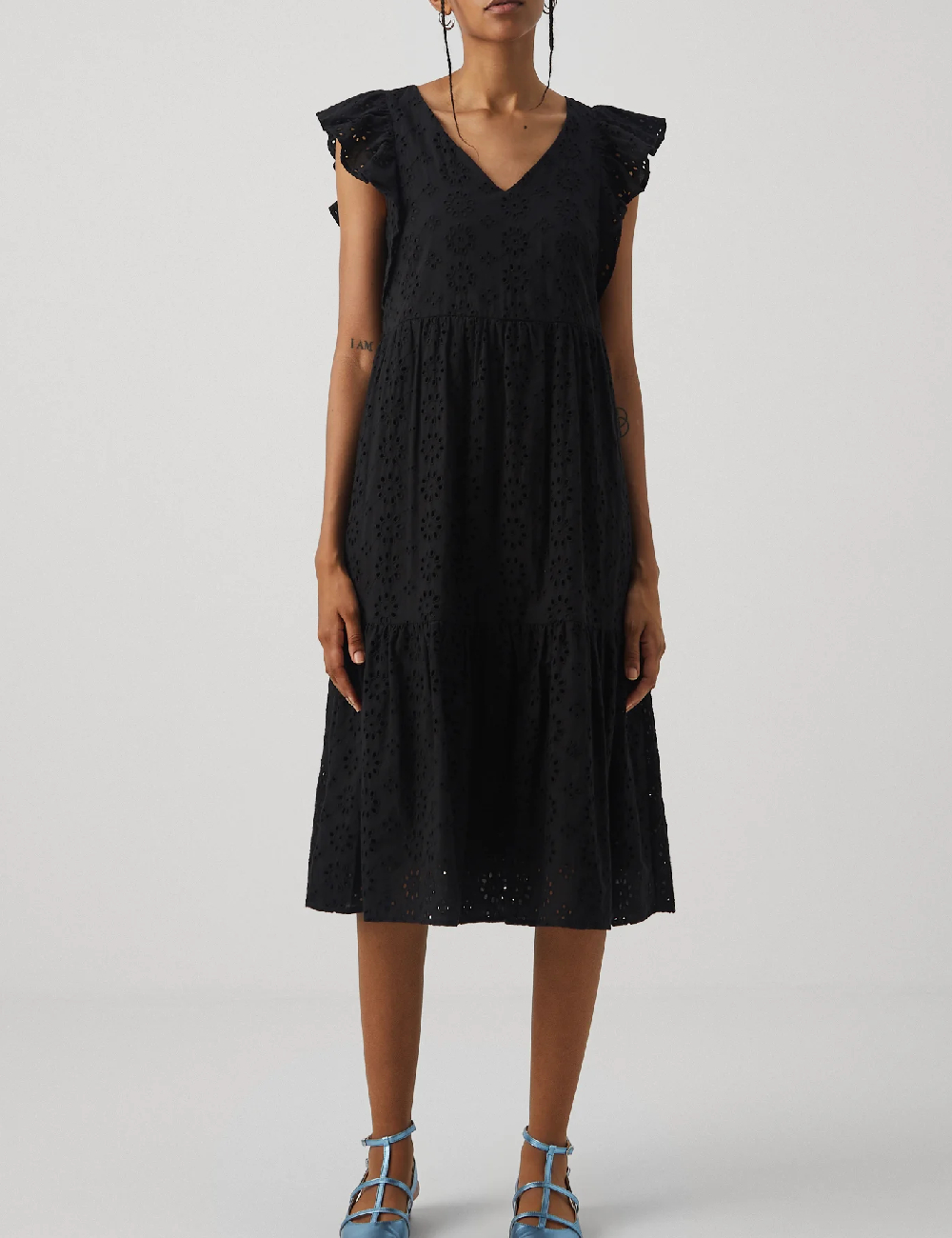 Rochie medie Jacqueline de Yong, negru
