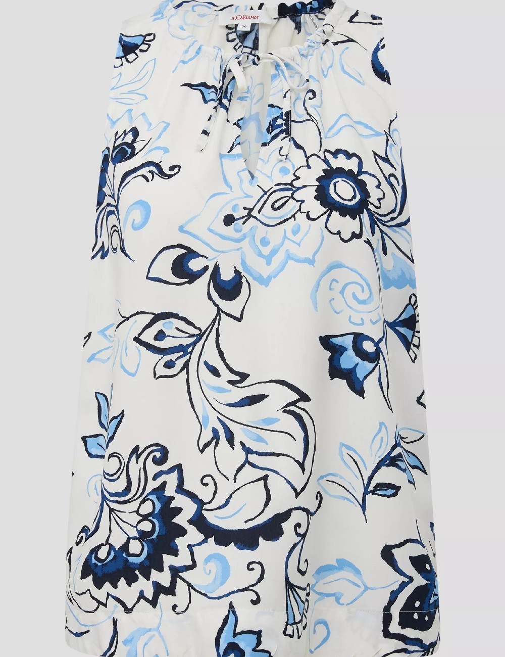 Bluza s.Oliver, alb - 1 | YEO