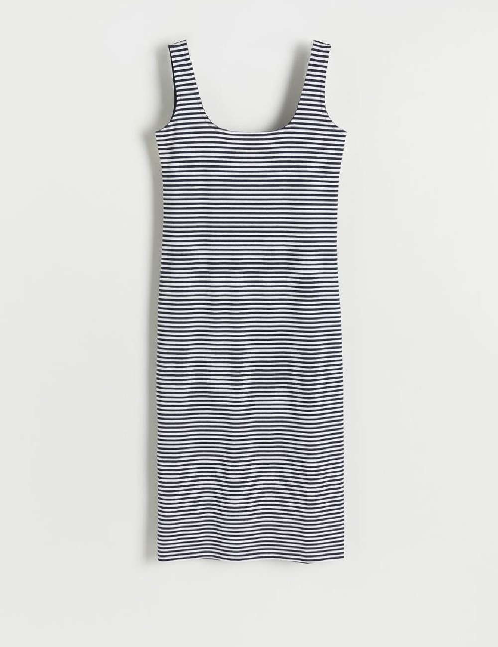 Rochie medie Reserved, alb/albastru - 1 | YEO