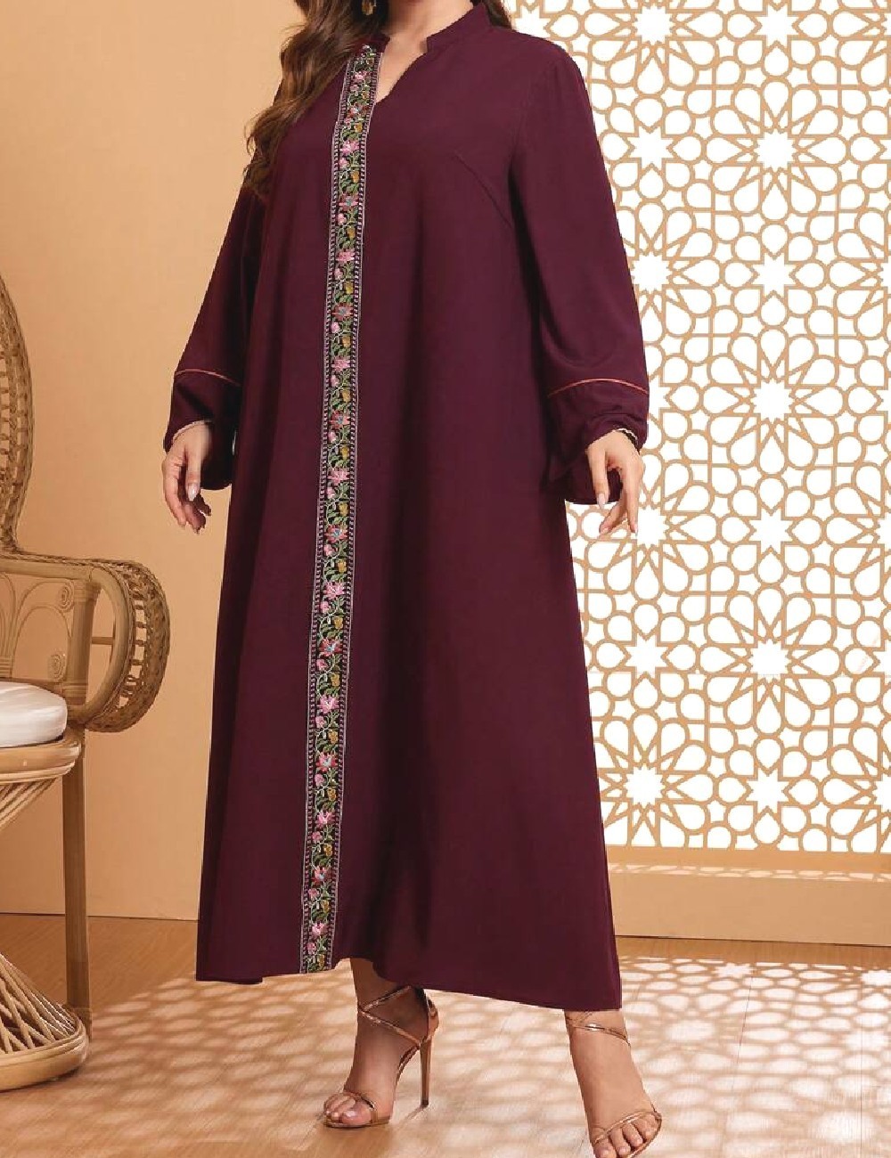 Rochie lunga SHEIN CURVE, visiniu - 1 | YEO