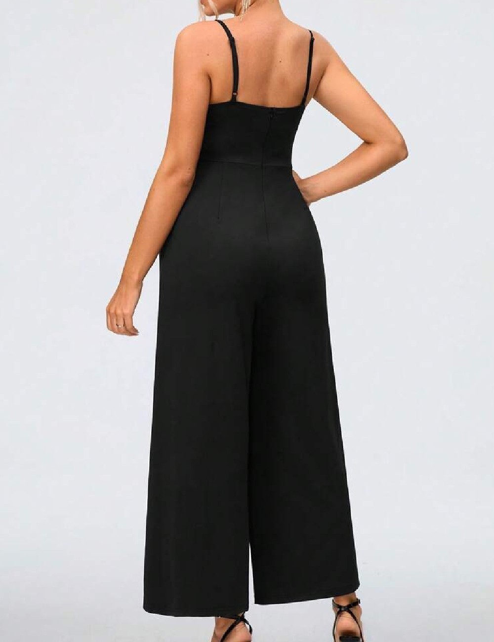Salopeta SHEIN Maternity, negru - 1 | YEO