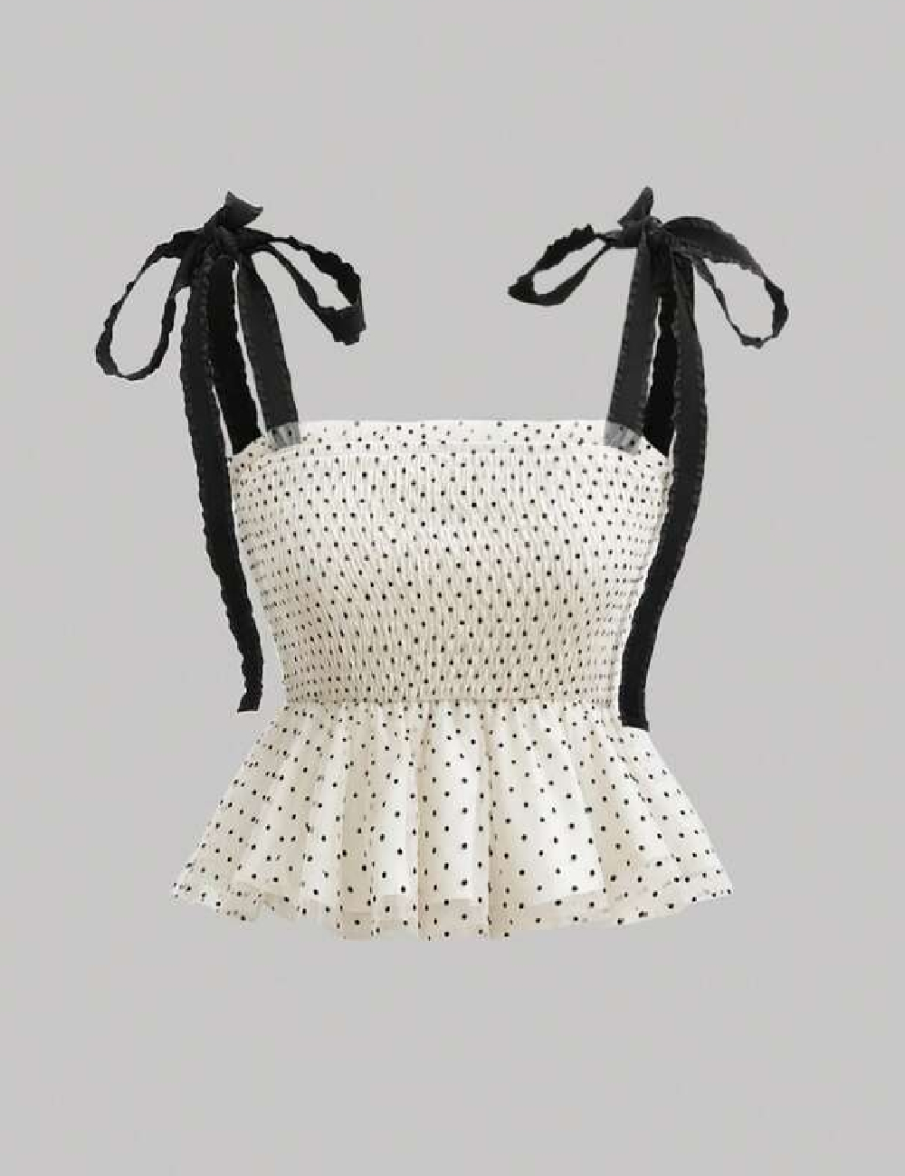 Top SHEIN, ecru