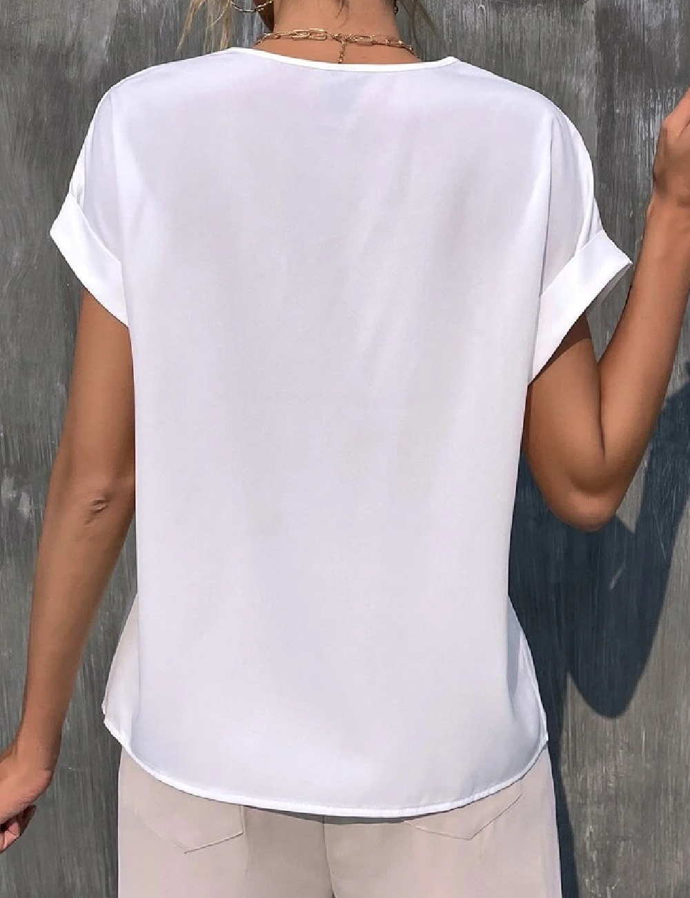 Bluza Emery Rose, alb - 1 | YEO