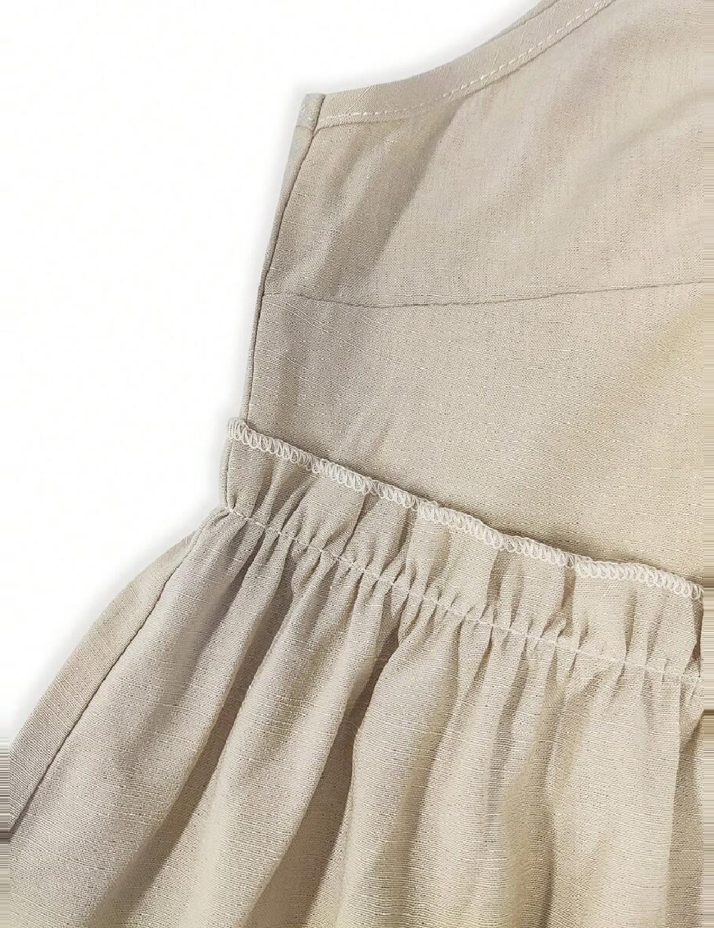 Rochie scurta SHEIN, crem - 1 | YEO