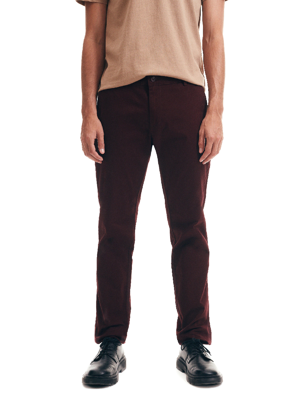 Pantaloni Reserved, visiniu