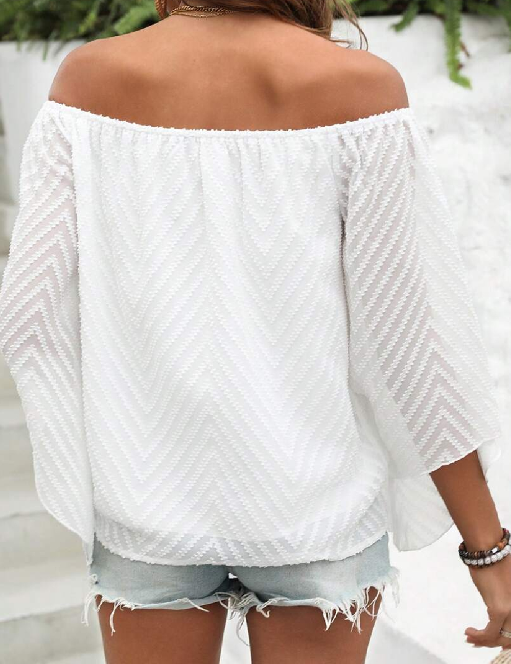 Bluza SHEIN, alb - 1 | YEO