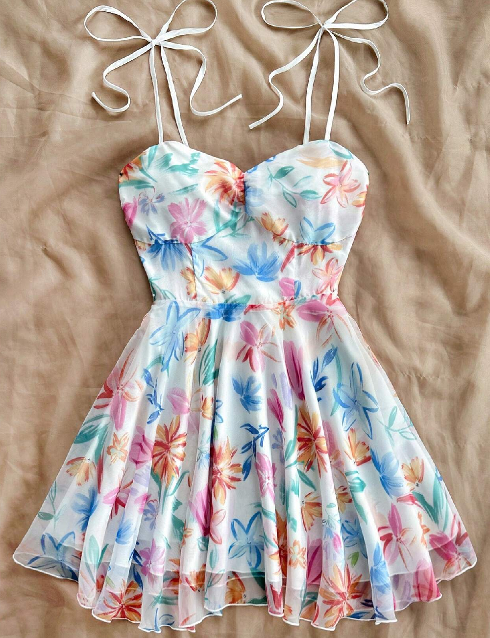 Rochie scurta SHEIN, mix culori
