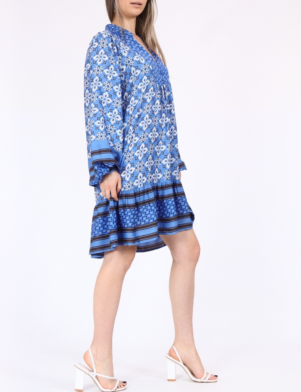 Rochie scurta Vero Moda, albastru - 1 | YEO