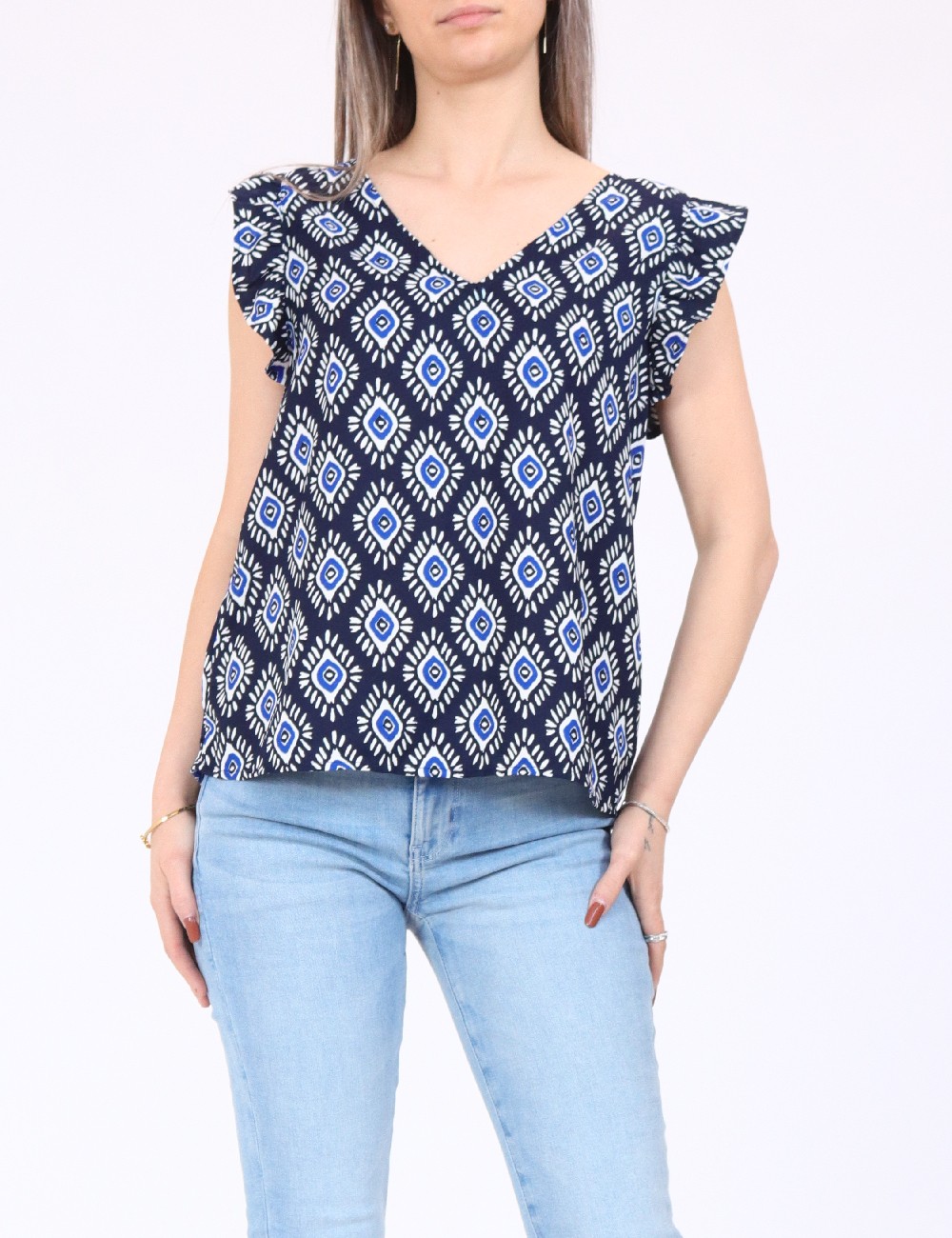 Bluza Only, albastru - 1 | YEO