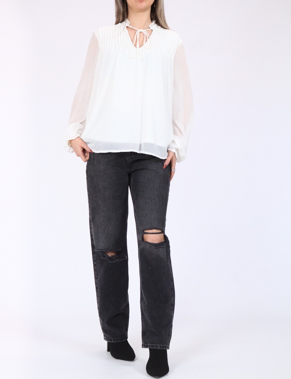 Bluza Vero Moda, alb - 1 | YEO