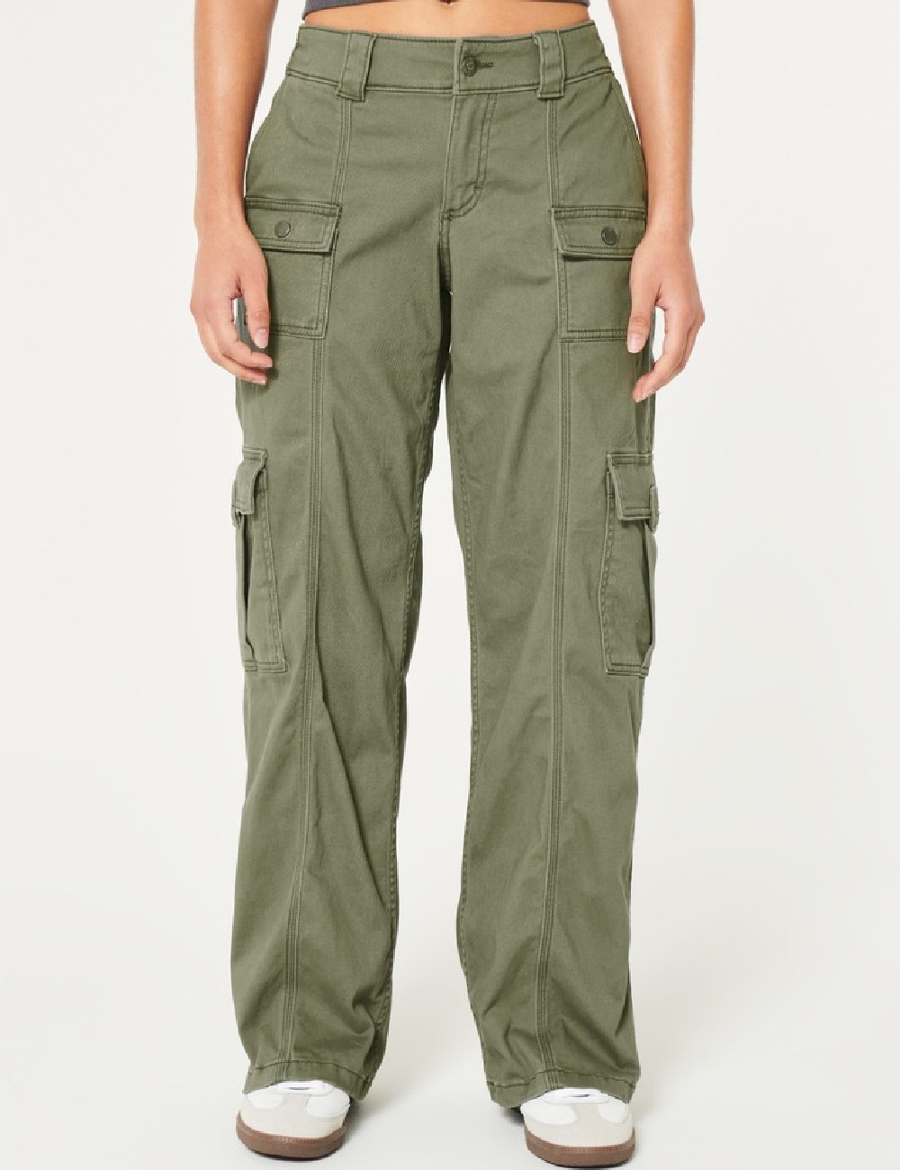 Pantaloni Hollister, verde - 1 | YEO