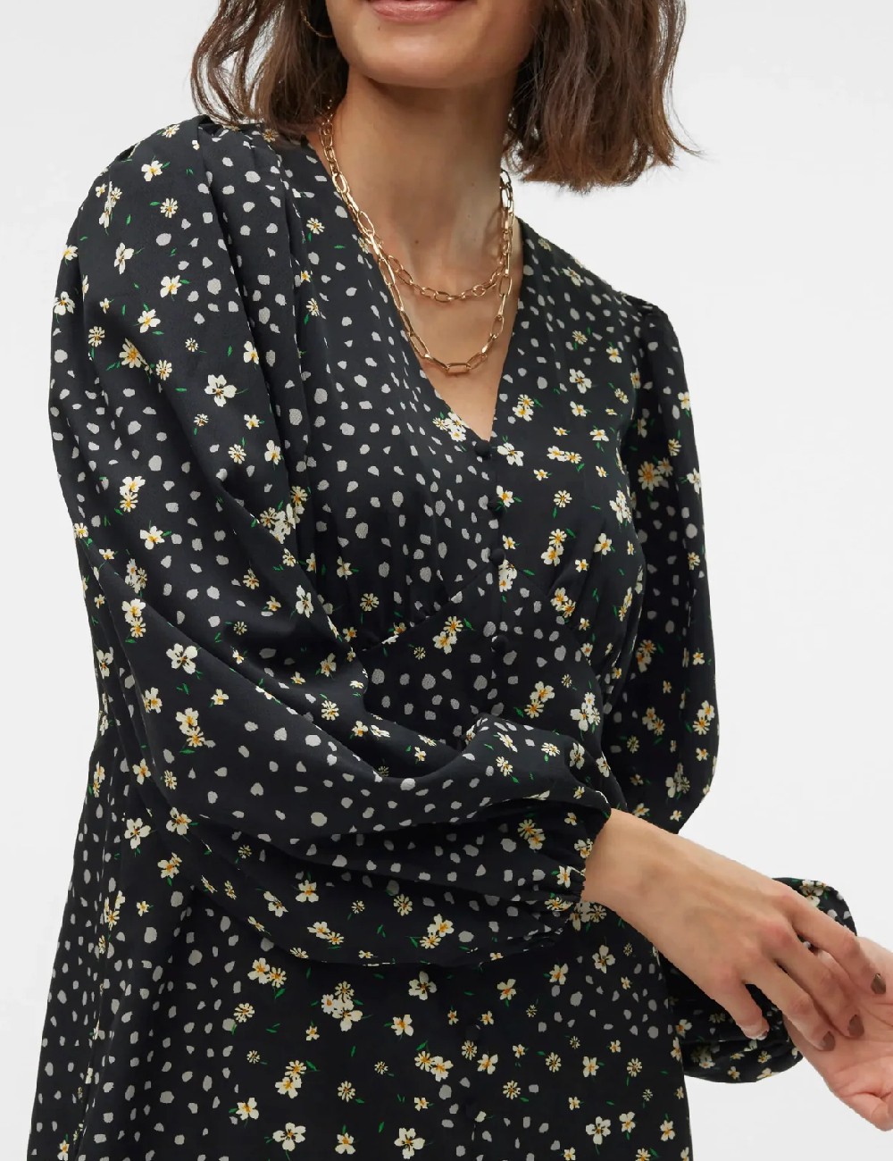 Rochie scurta Vero Moda, negru - 1 | YEO