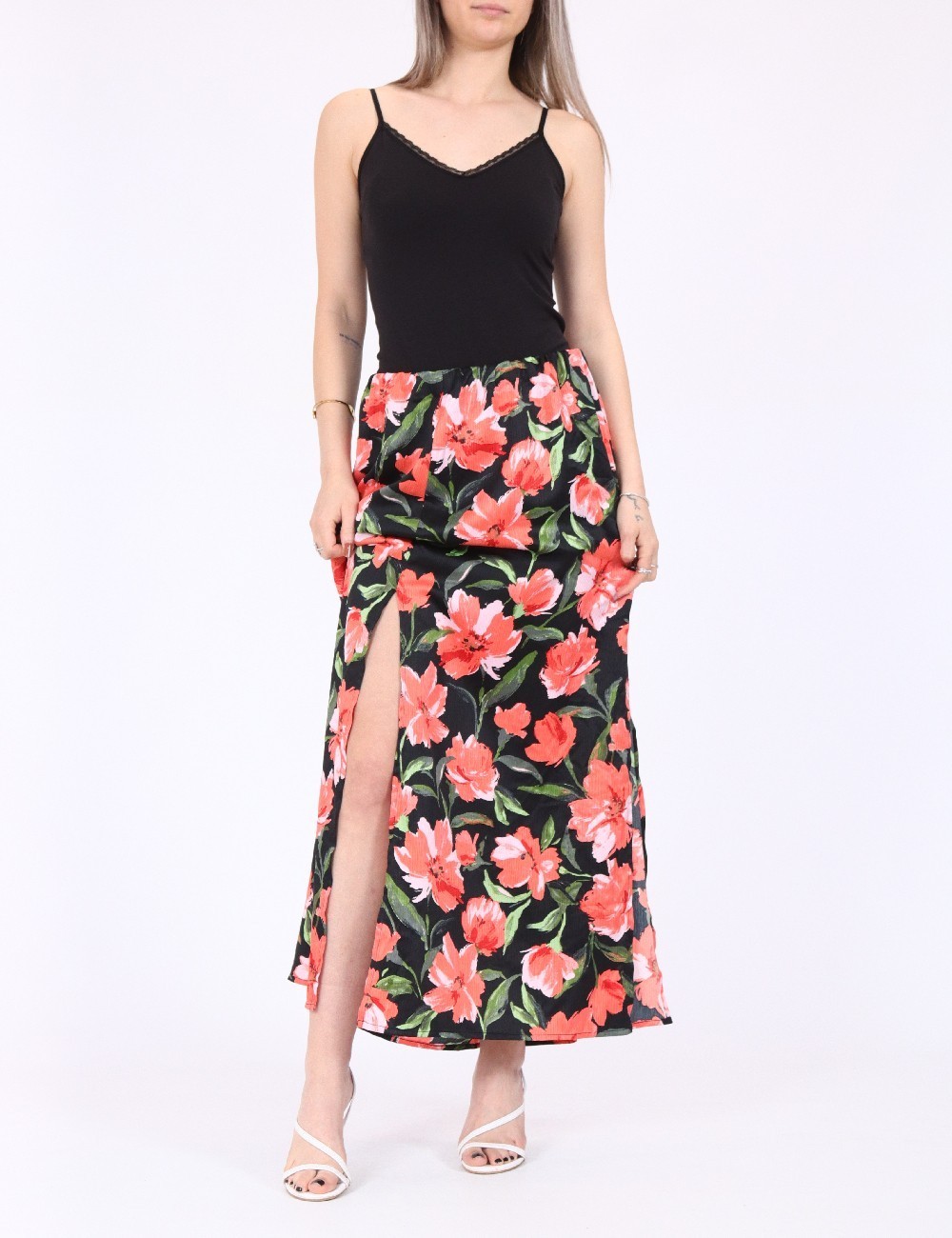 Fusta Vero Moda, floral print - 1 | YEO