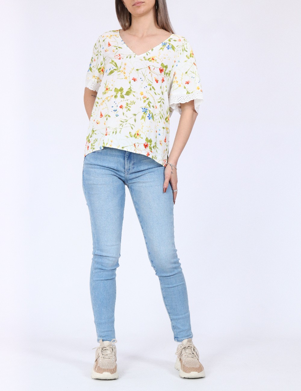 Bluza Vero Moda, alb - 1 | YEO
