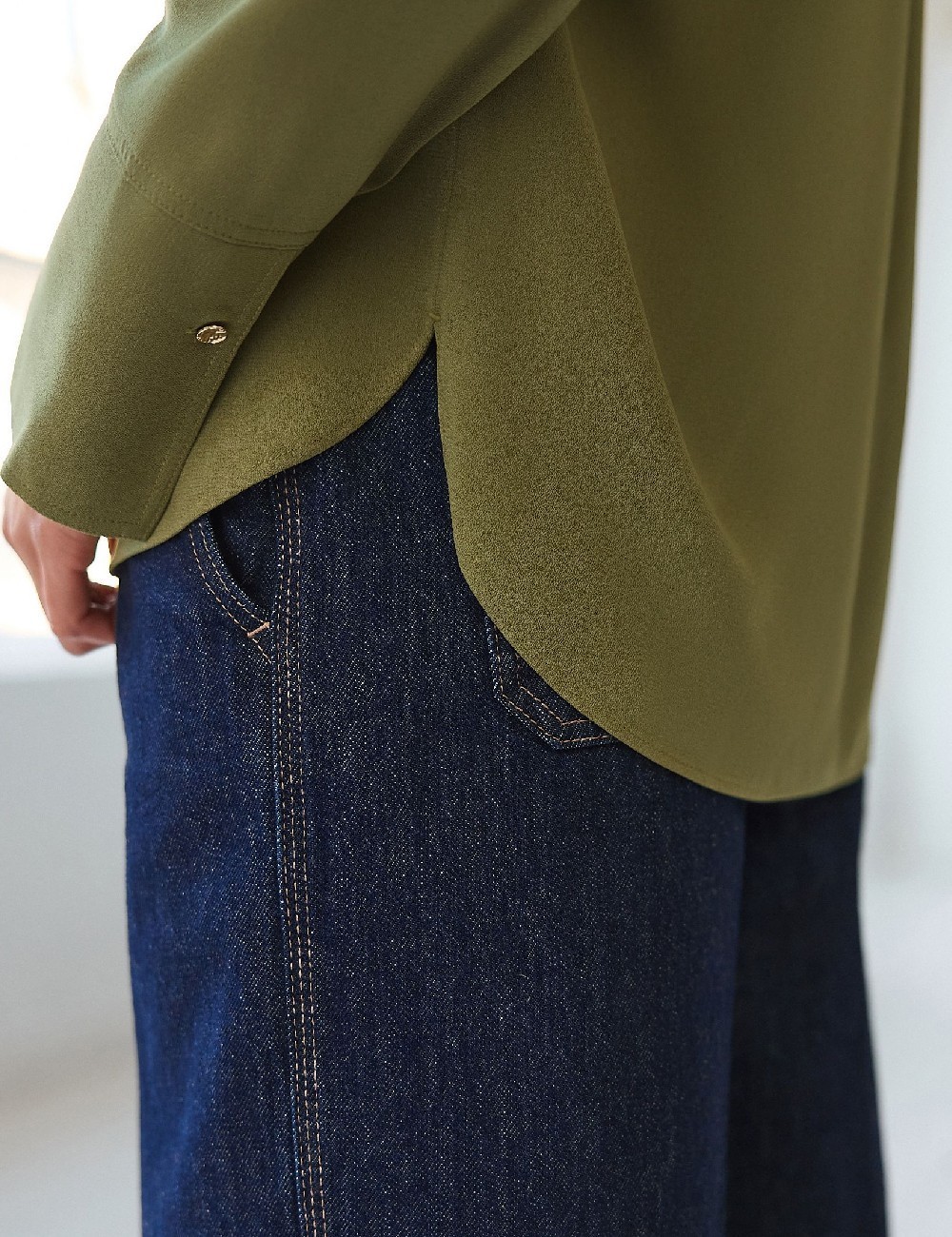 Bluza Next, verde - 1 | YEO