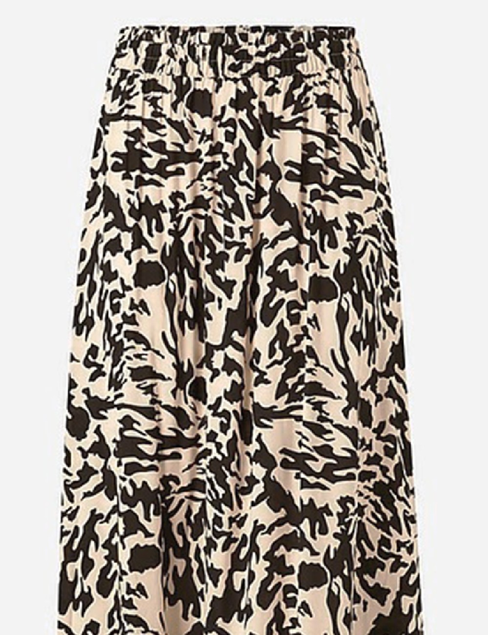Fusta Jacqueline de Yong, crem/negru - 1 | YEO