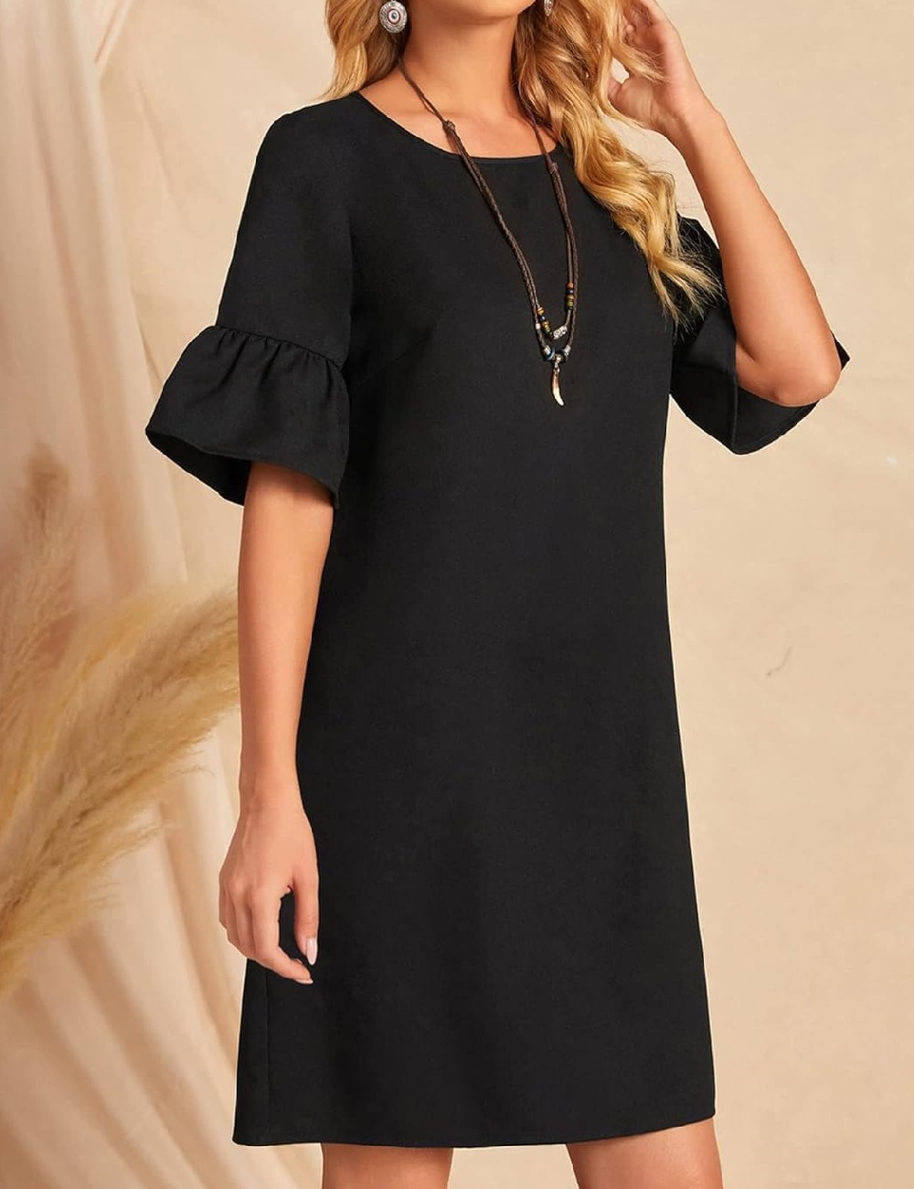 Rochie scurta SHEIN, negru - 1 | YEO