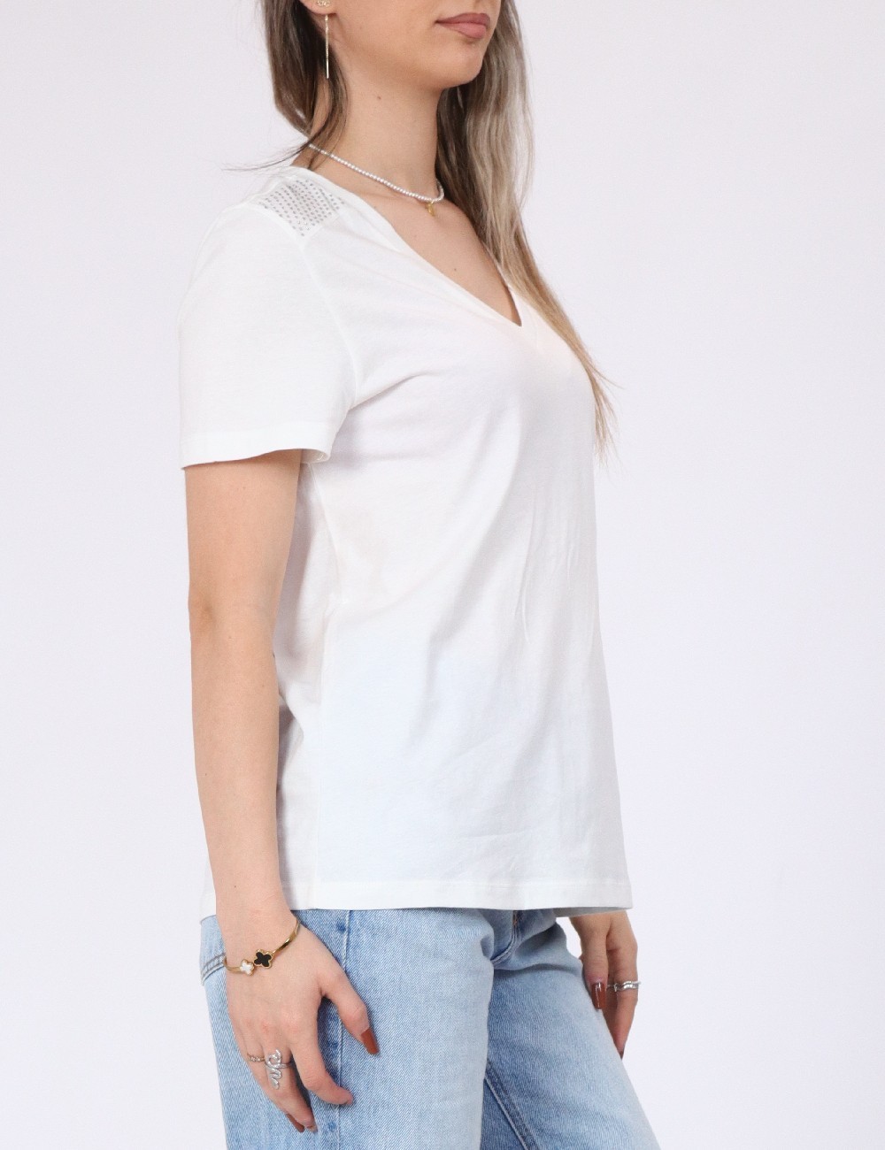 Tricou Vero Moda, alb - 1 | YEO