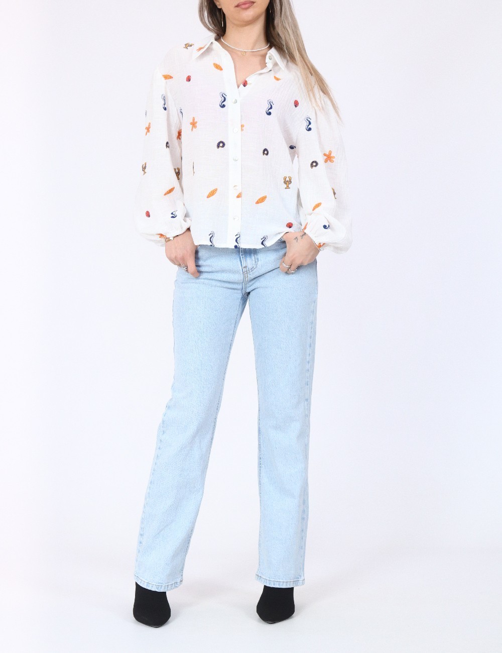 Camasa Vero Moda, alb - 1 | YEO