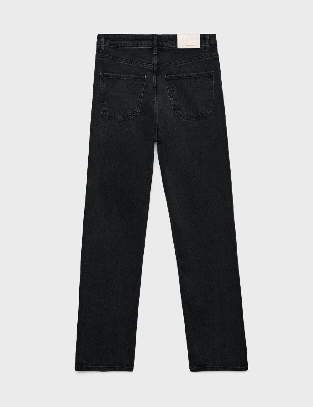 Blugi Stradivarius, negru - 1 | YEO