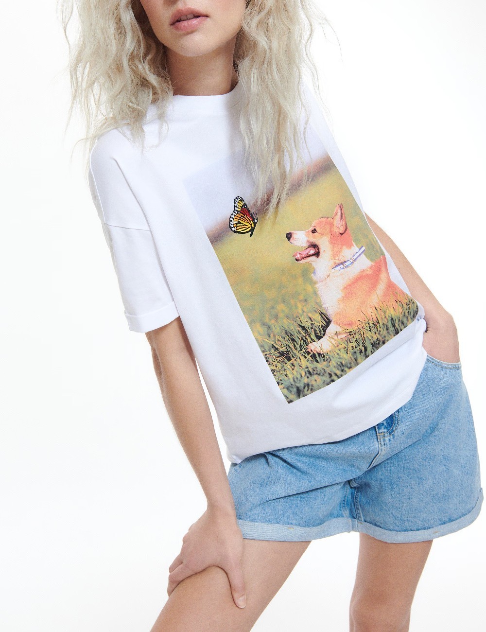 Tricou Reserved, alb - 1 | YEO