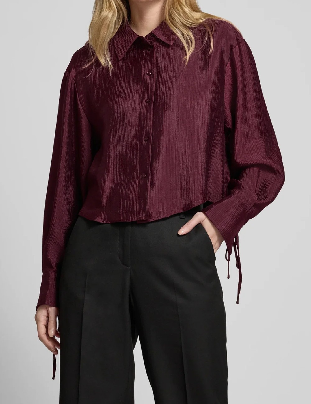 Camasa Vero Moda, pruna - 1 | YEO