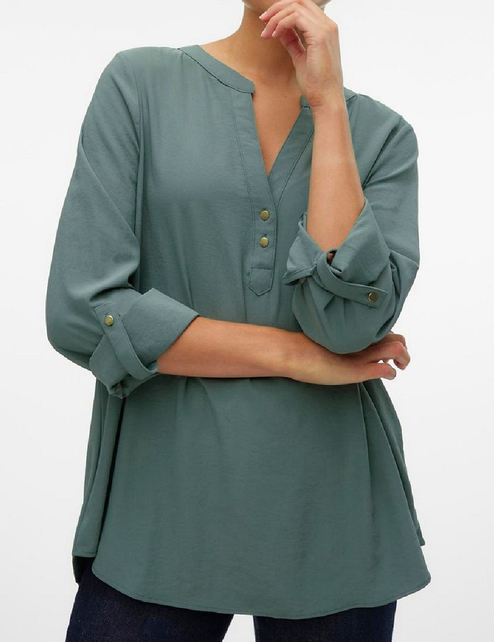 Camasa Vero Moda, albastru - 1 | YEO