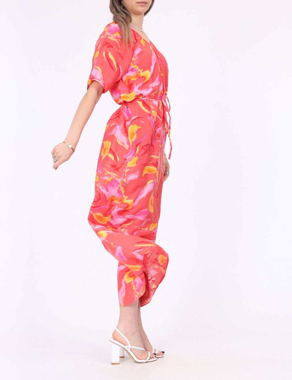 Rochie medie Vero Moda, portocaliu - 1 | YEO