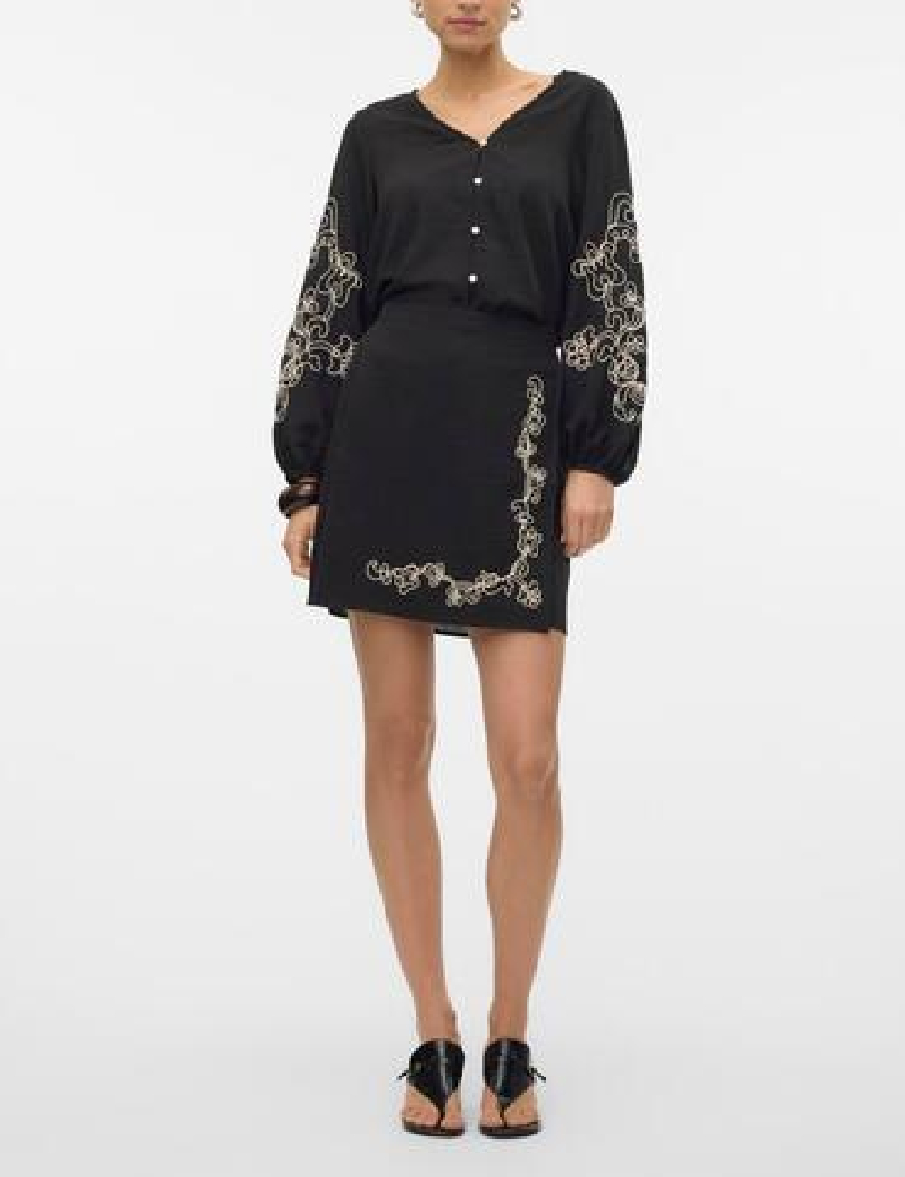 Fusta Vero Moda, negru
