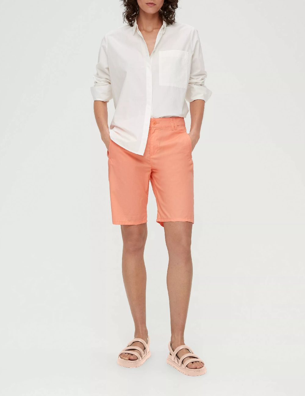 Pantaloni scurti s.Oliver, somon