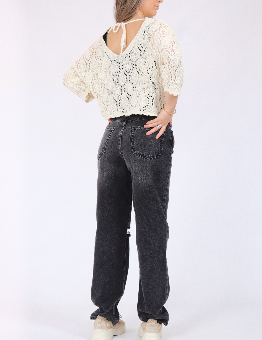 Bluza Reserved, crem - 1 | YEO