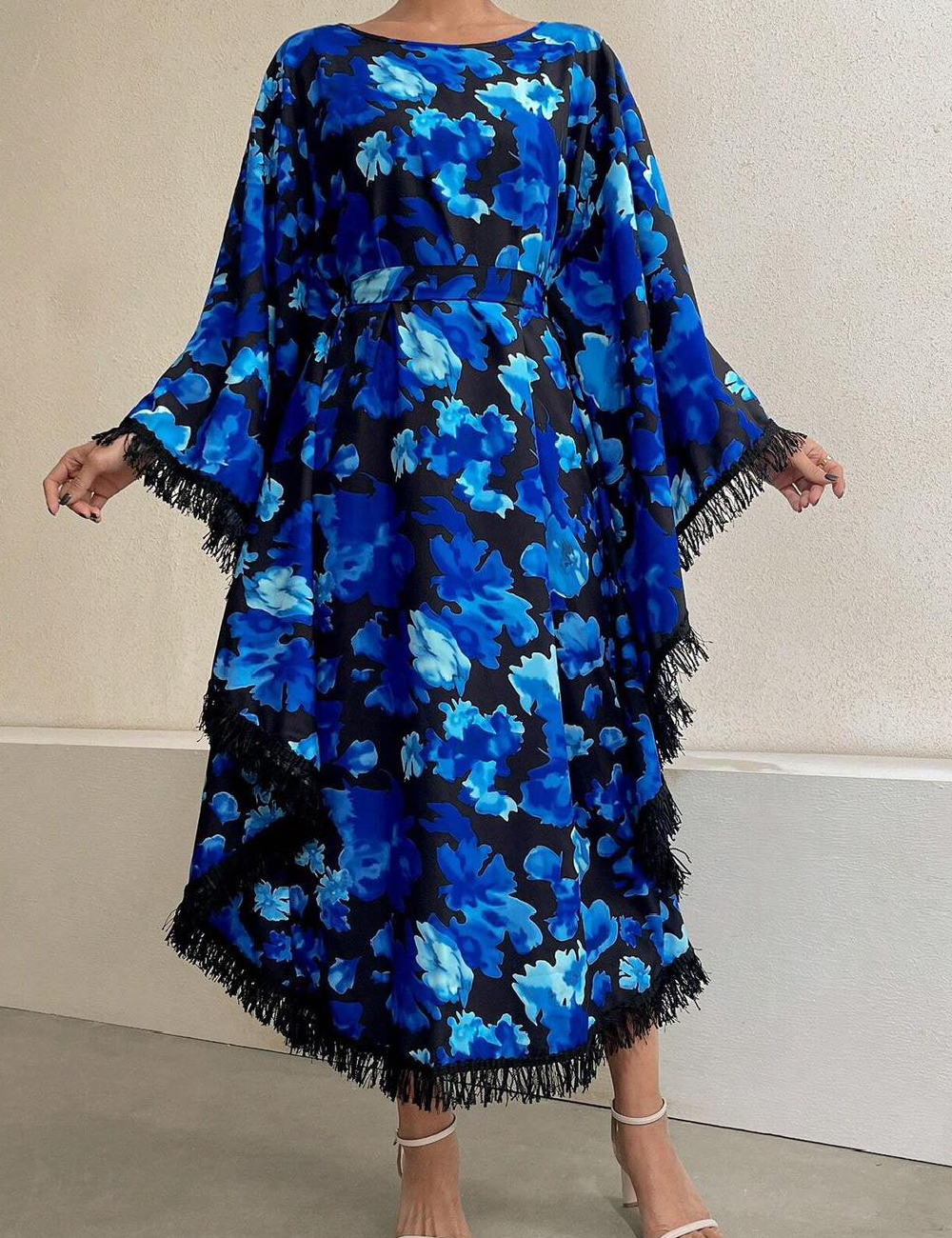 Rochie lunga SHEIN, albastru