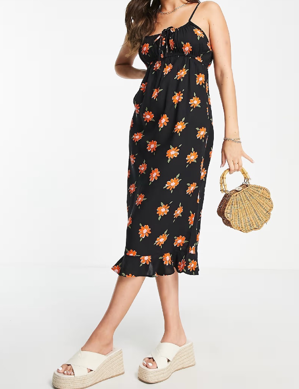 Rochie medie Miss Selfridge, negru - 1 | YEO