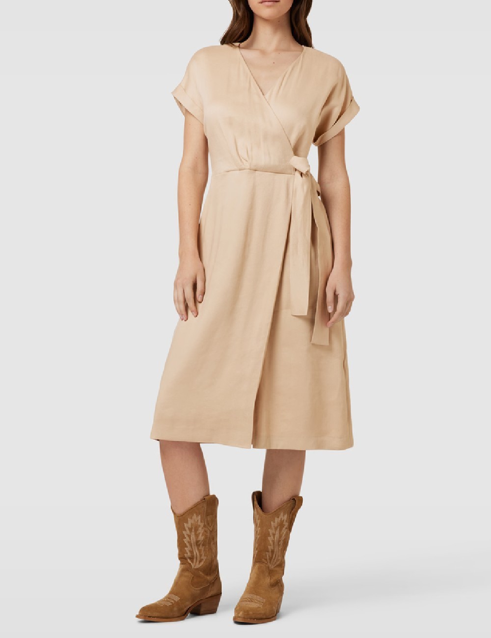 Rochie medie s.Oliver, bej - 1 | YEO