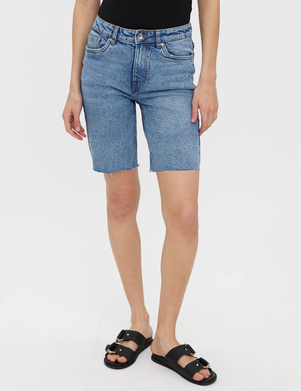 Pantaloni scurti Vero Moda, albastru - 1 | YEO